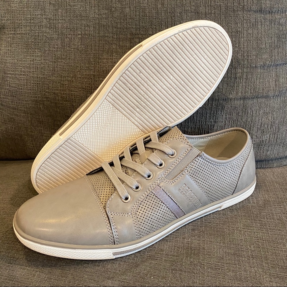 Reaction Kenneth Cole CROWN-ED KING Gray Leather